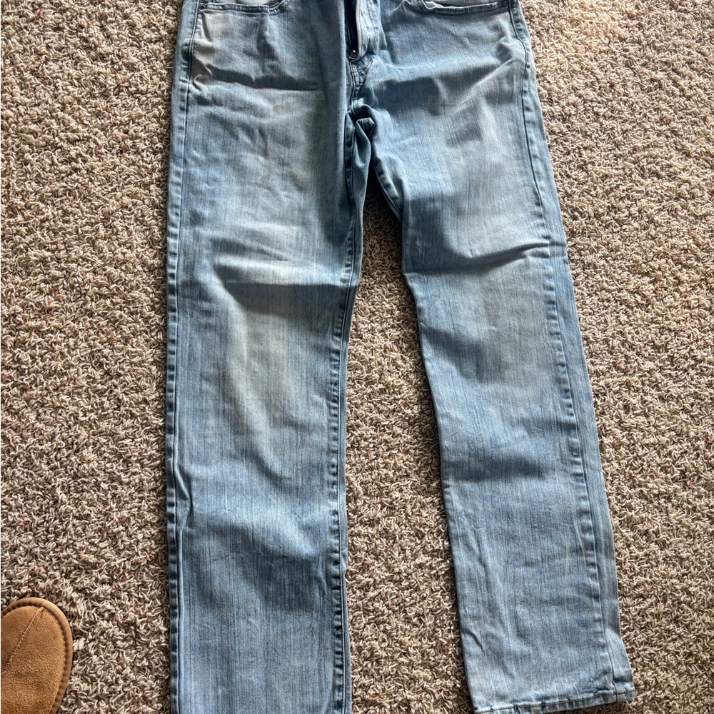 American Eagle Outfitters Blue Straight Jeans Classic Style